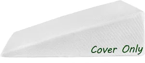 Abco Bed Wedge Pillow Cover- Wedge Pillow Case Cover - Fits  7 Inch Bed Wedge