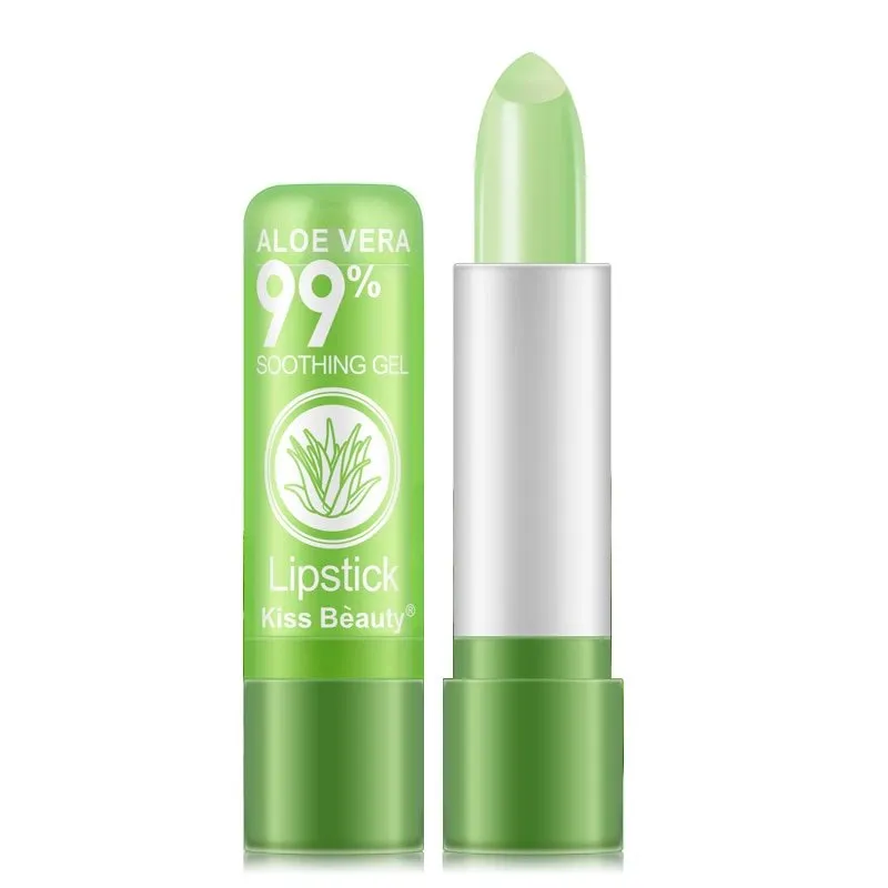 Aloe Vera Natural Lipstick Gloss - 12 pcs/set Moisturizing Long Lasting Lip Balm and Lip Tint