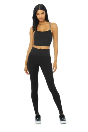 Alosoft Ribbed Crop Calm Tank & High-Waist Alosoft Lounge Legging Set