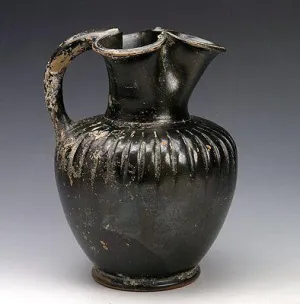 An Attic Black-Glazed Oinochoe, ca. 5th century BCE