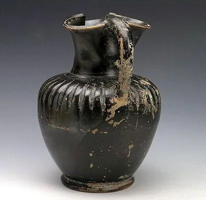 An Attic Black-Glazed Oinochoe, ca. 5th century BCE