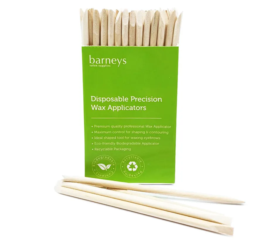 Barneys Disposable Precision Wax Applicators - 100 Pieces