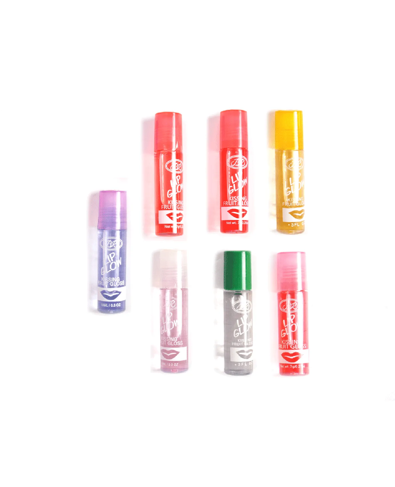 Br Lip Glow Kissing Fruit Lip Gloss- Bundle #5