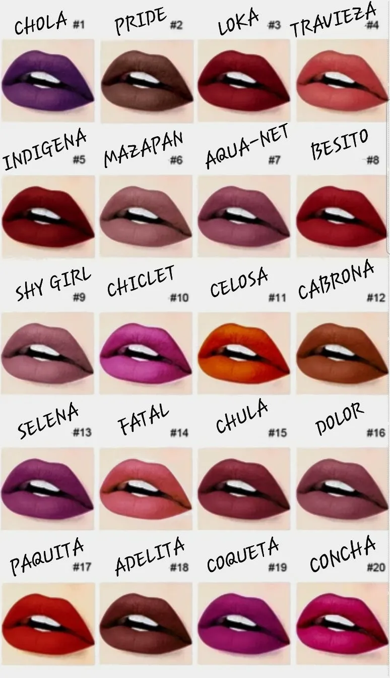 Chola Ink Matte Lipstick #14 - FATAL