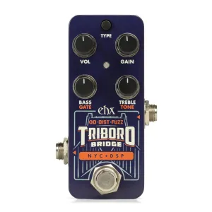 Electro-Harmonix Pico Triboro Bridge Overdrive, Distortion, Fuzz