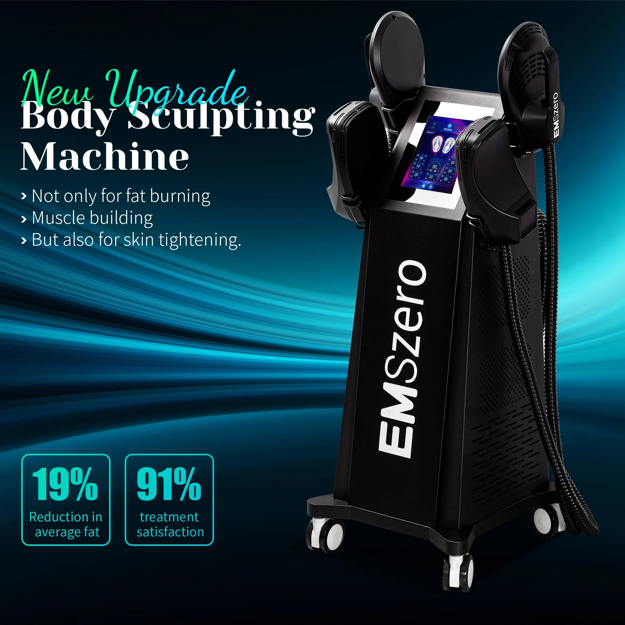 EMSzero Body Contouring Machine Standard Vertical