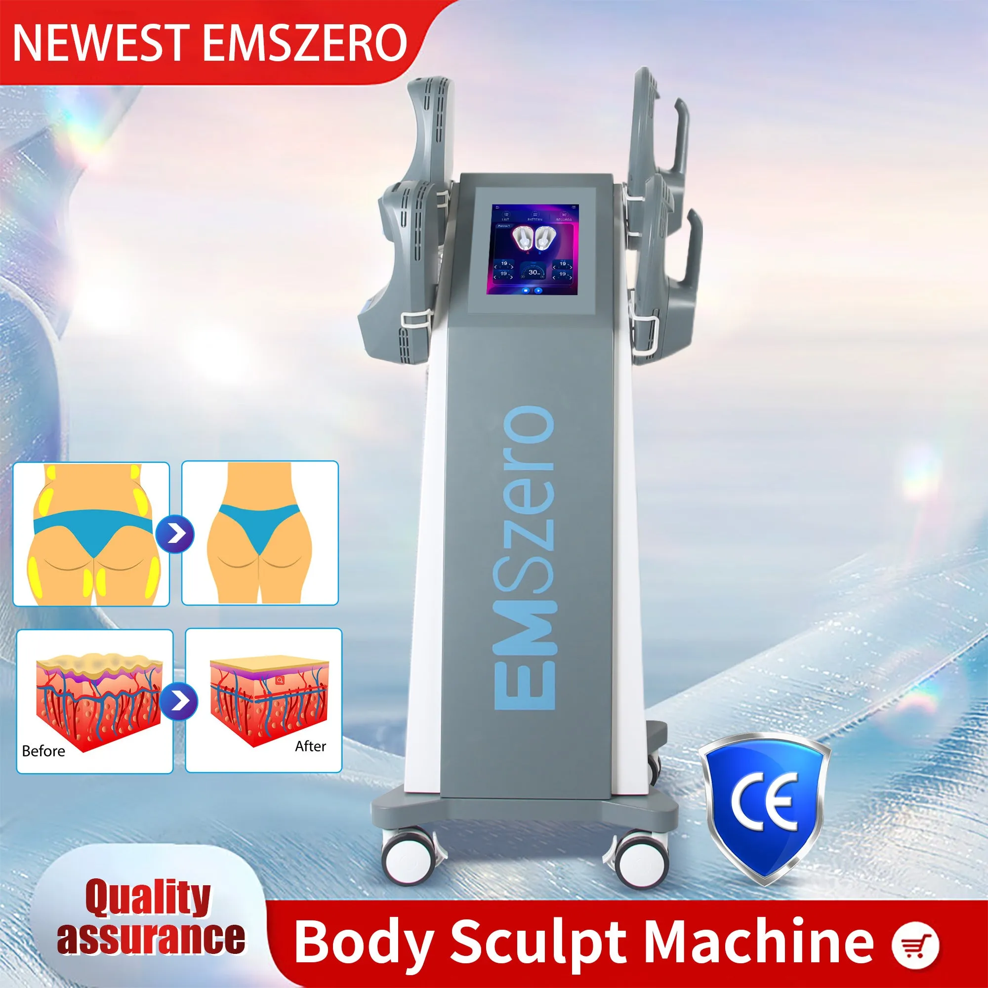 EMSzero Body Contouring Machine Standard Vertical