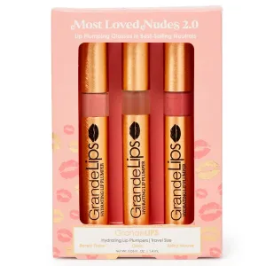 Grande Cosmetics Most Loved Lip Plumper Glosses Nudes 2.0 Set ($42 Value)