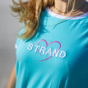 Herzlein® T-Shirt "Strand" in Türkis