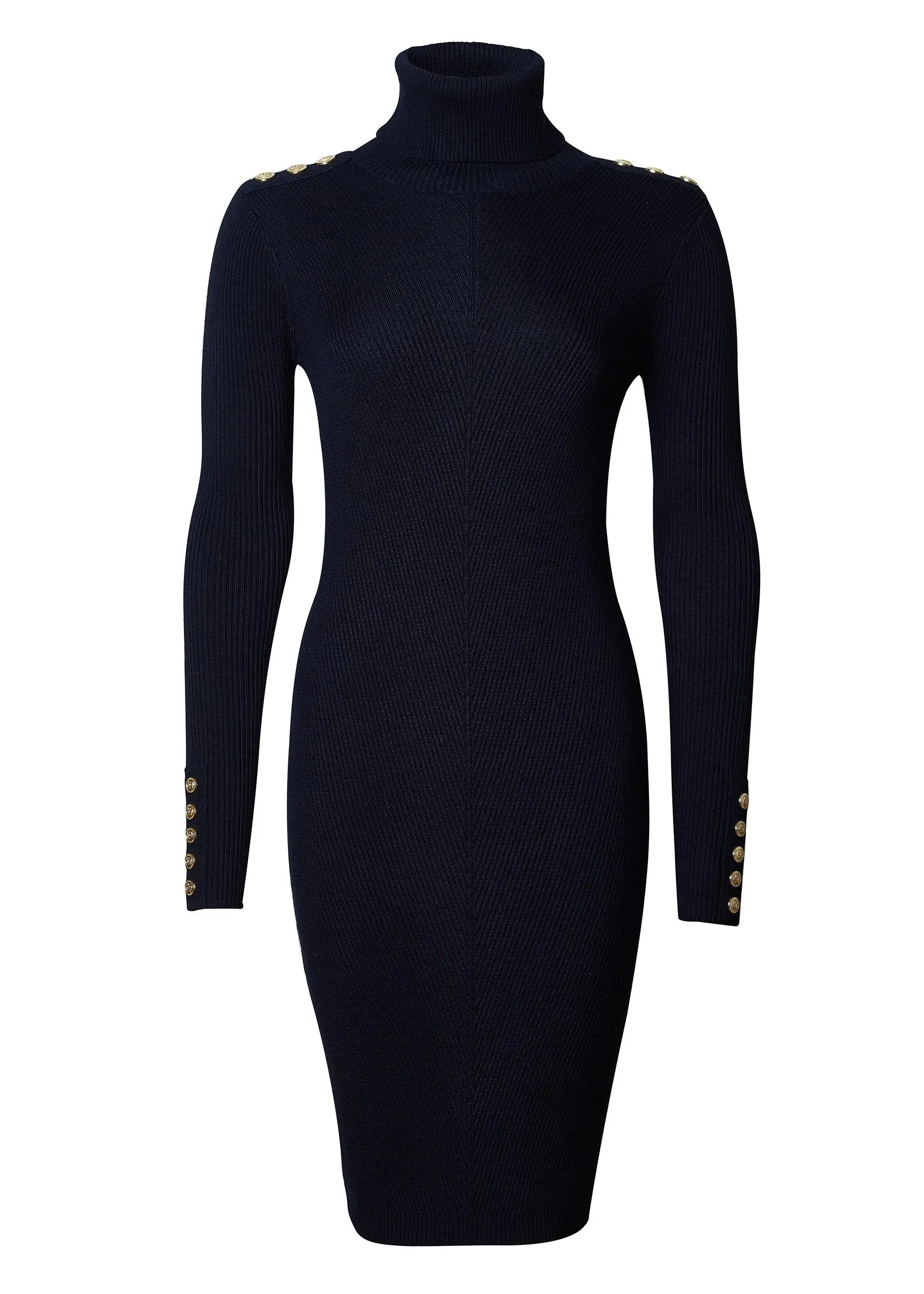 Holland Cooper Kensington Jumper Dress in Ink Navy