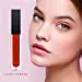 Hydrating Lip Gloss with Mirror, LED Light Up Flashlight Tube, pH Color Changing