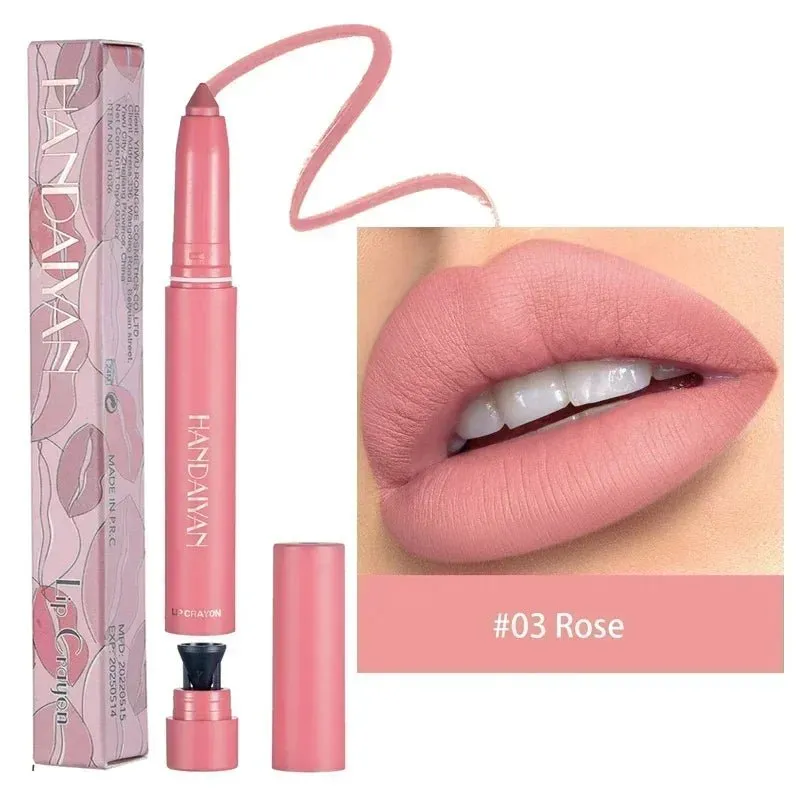 Long-Lasting Nude Brown Waterproof Lipliner Pen – Perfect Lip Contou