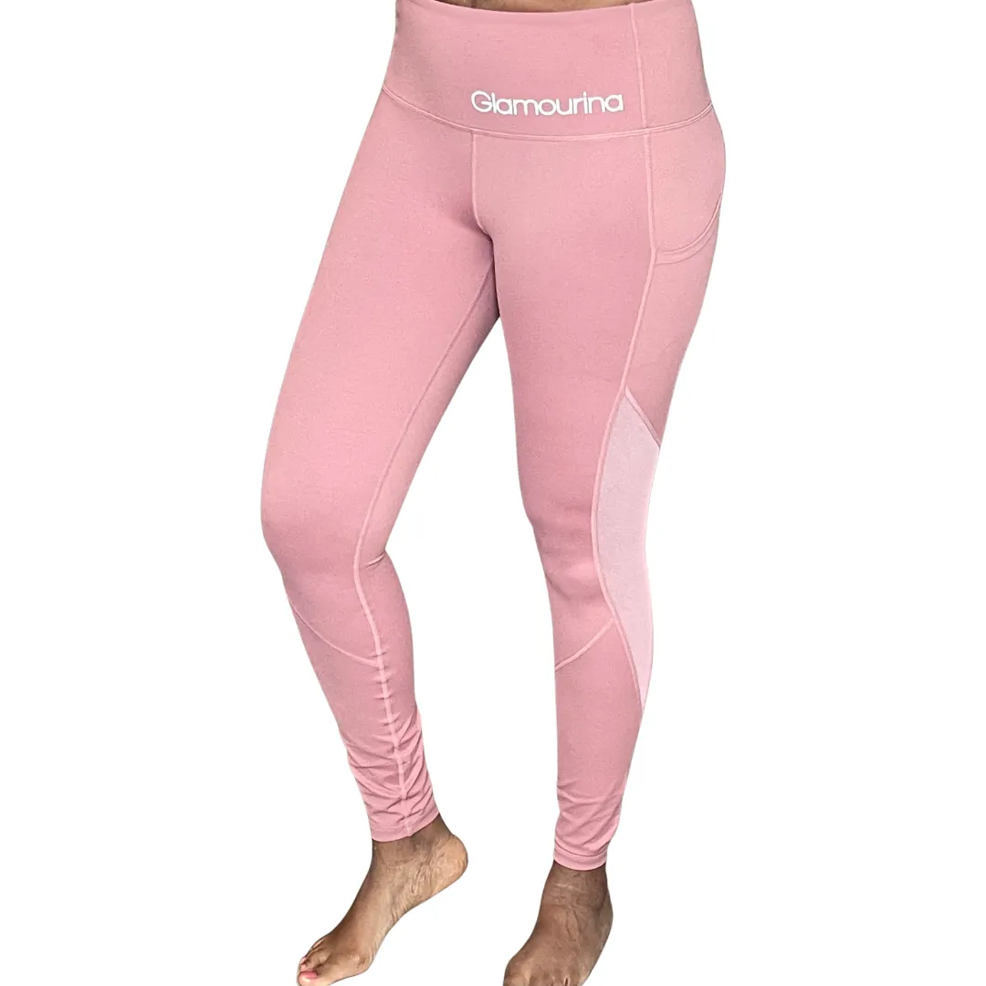 Mauve Body Contouring Leggings