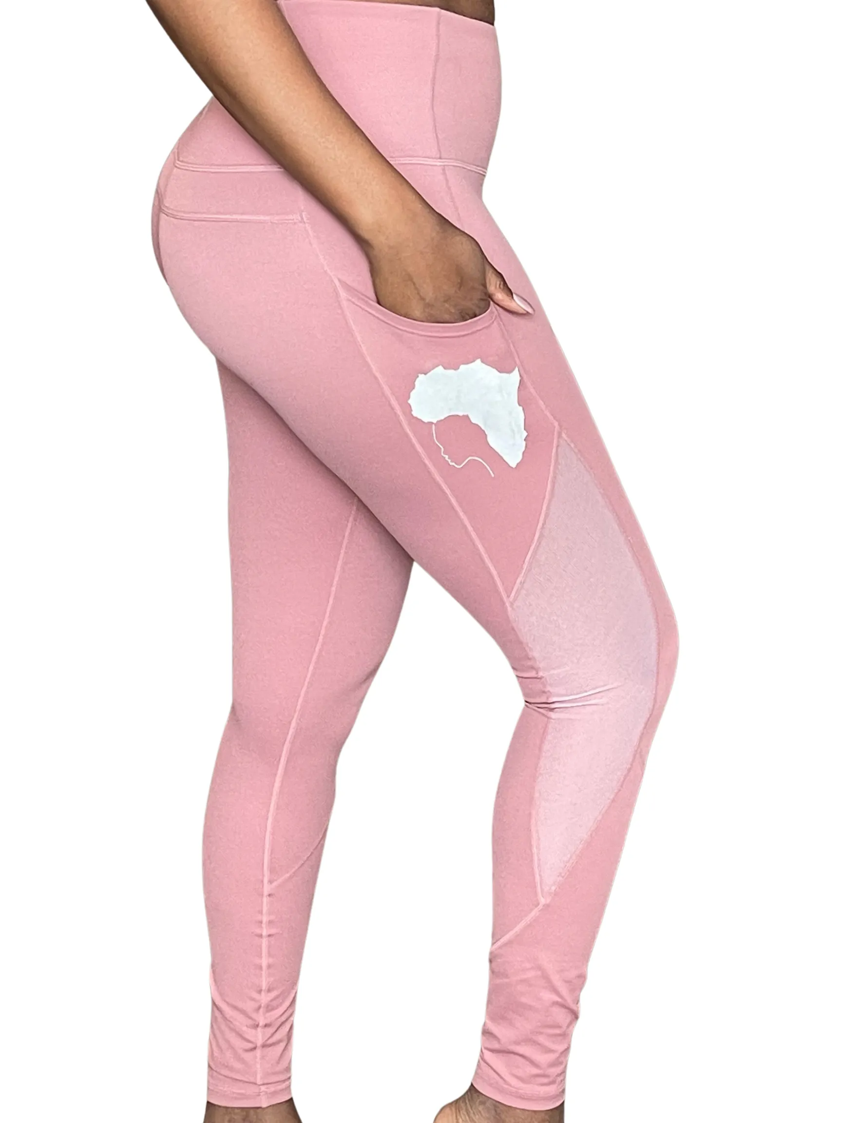 Mauve Body Contouring Leggings