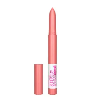 Maybelline Superstay Ink Crayon Shimmer Lipstick 190 Blow The Candle