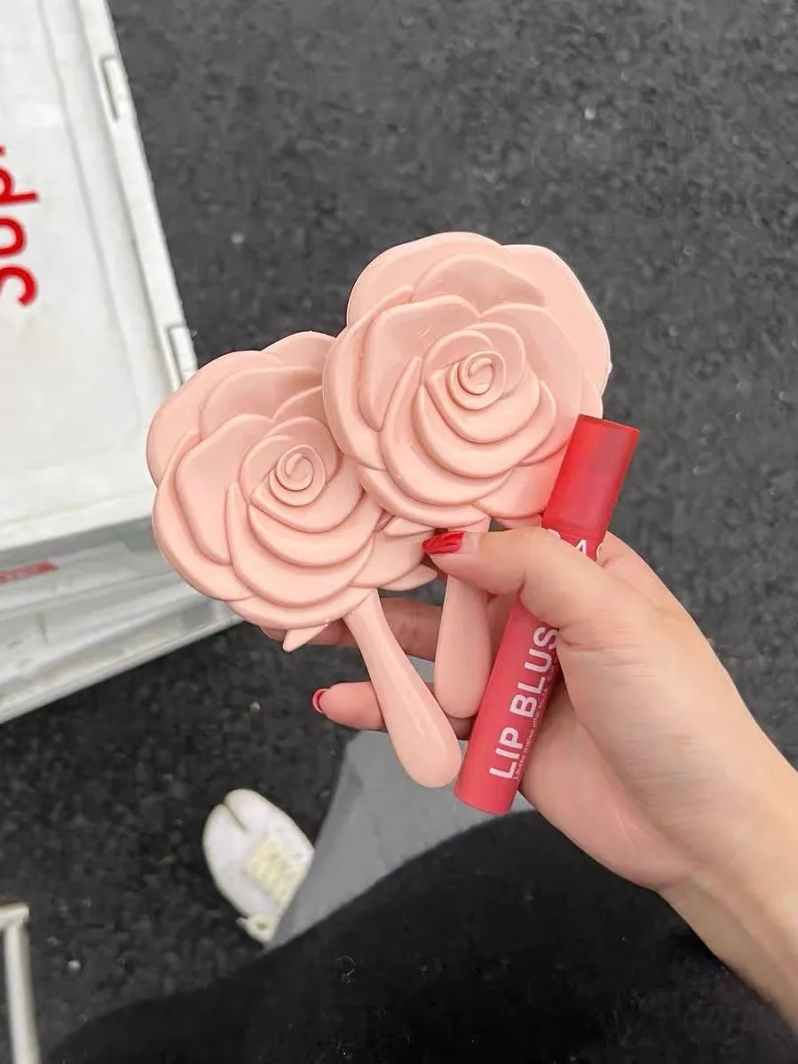 Mini Rose Hand Mirror