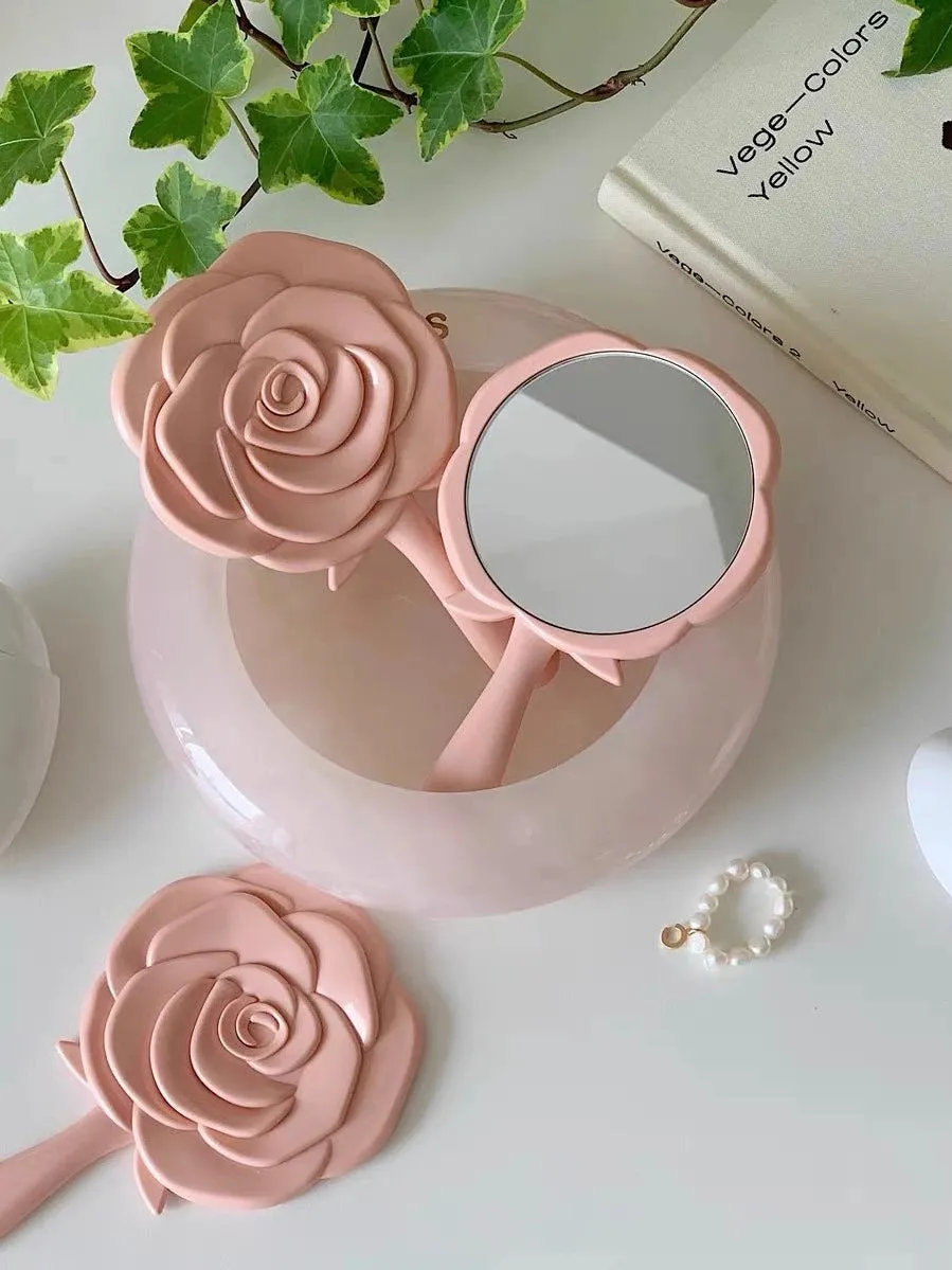 Mini Rose Hand Mirror