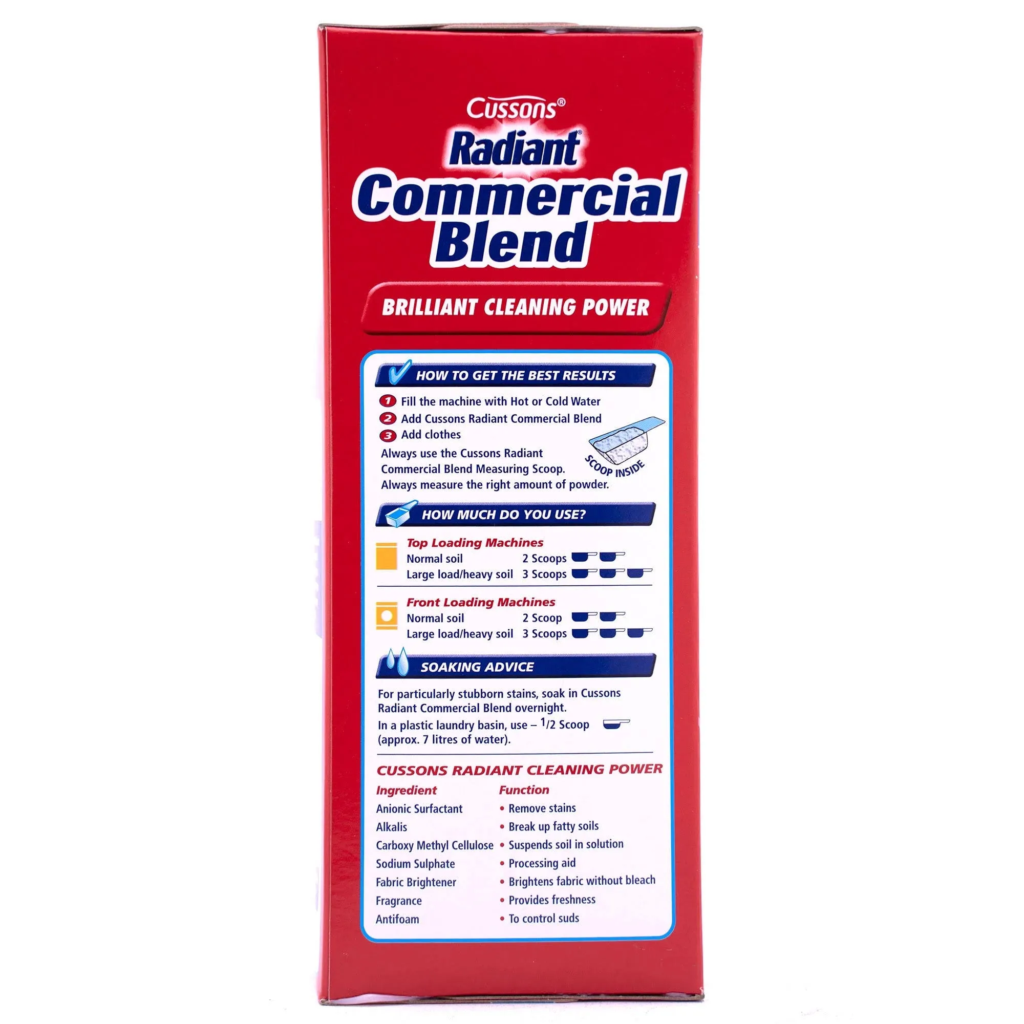 Radiant Commercial Blend Laundry Powder 2kg