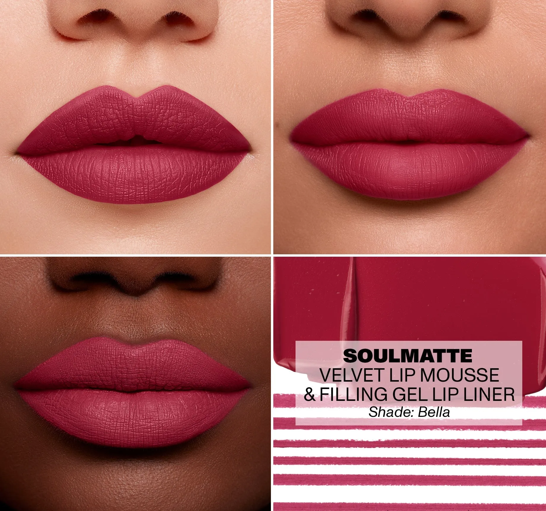 Soulmatte Velvet Lip Mousse - Bella