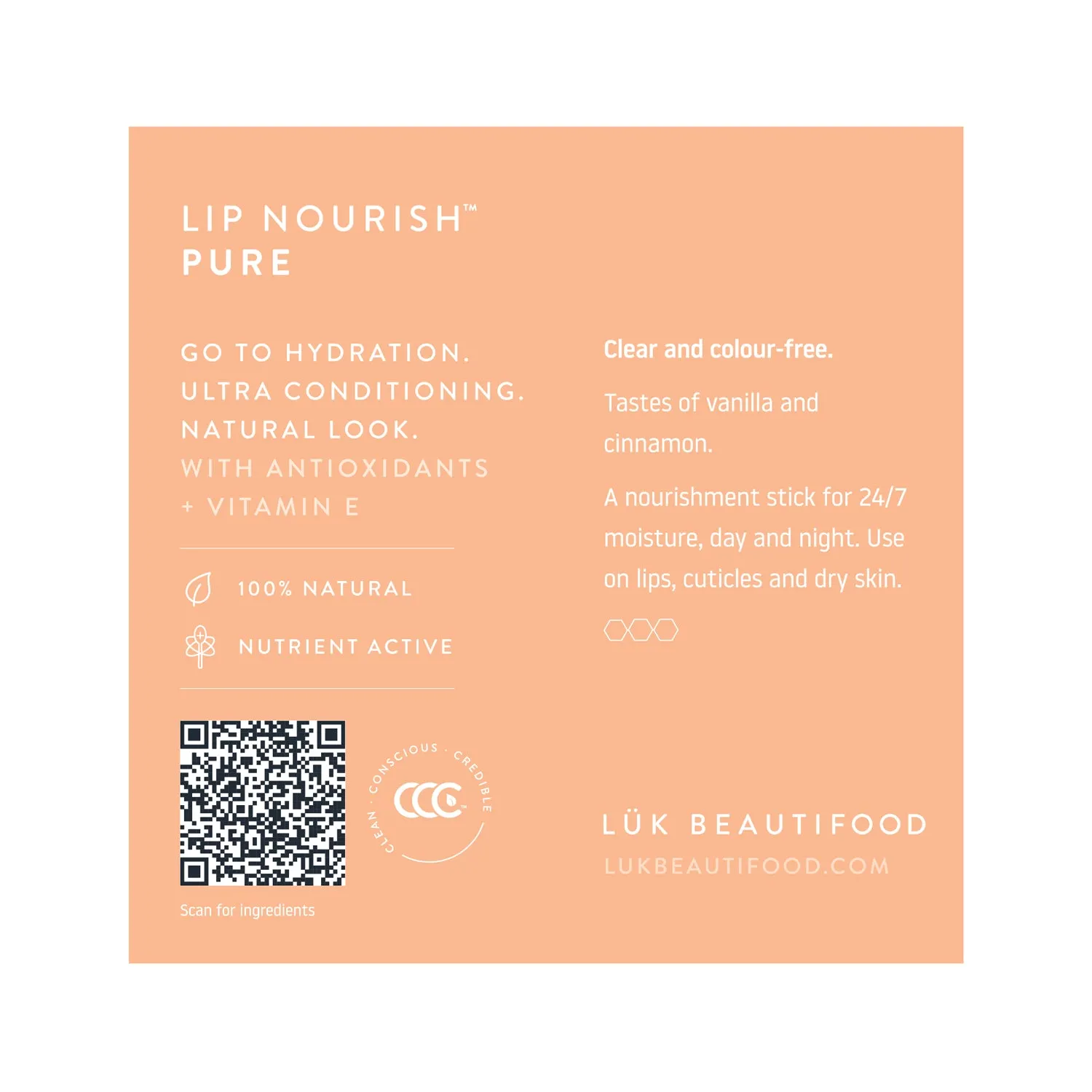 Tasting Pots: Sample Individual Lip Nourish™ Natural Lipstick Shades