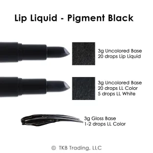 TKB Lip Liquid - Pigment Black