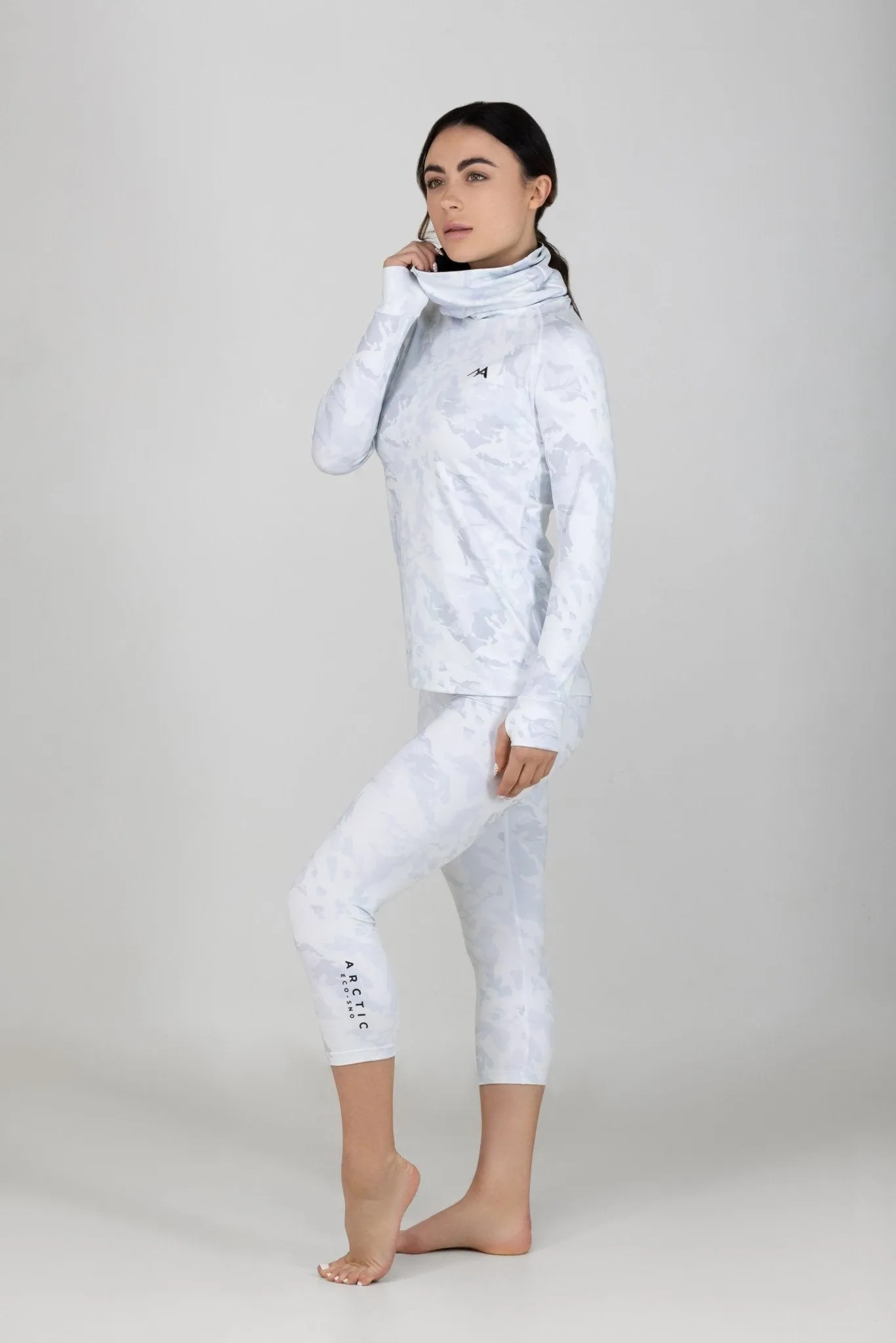 WOMEN'S THERMAL BASE LAYER LEGGING SNO-CAMO