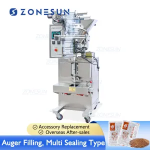 ZS-F100 Automatic Powder Filling Sealing Machine For Curry Matcha Powder Packaging Machine